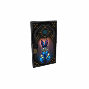 Easter Bunny Sheet Metal Door