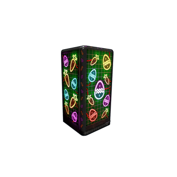 Easter Neon Fridge