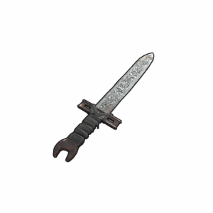 Metal Roses Short Sword