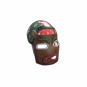 Naughty Gingerbread Facemask