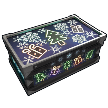 Neon Christmas Large Box