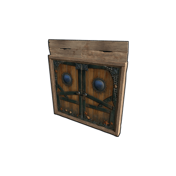 Pirate Ship Wooden Double Door