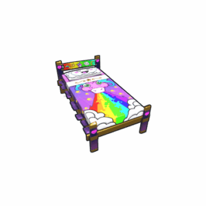 Rainbow Pony Bed