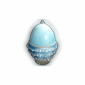 Rustigé Egg - Cerulean