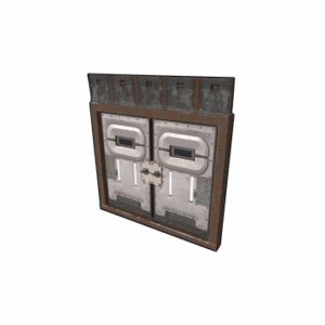 Space Station Armored Double Door