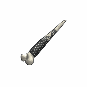 Studded Bone Knife