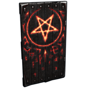 Wooden Door from Hell